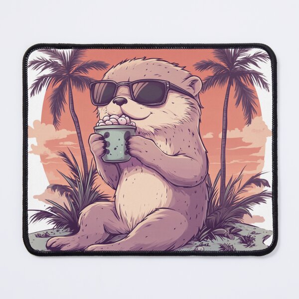Item preview, Otter Summer Vibe designed and sold by NicolasGlowArt.