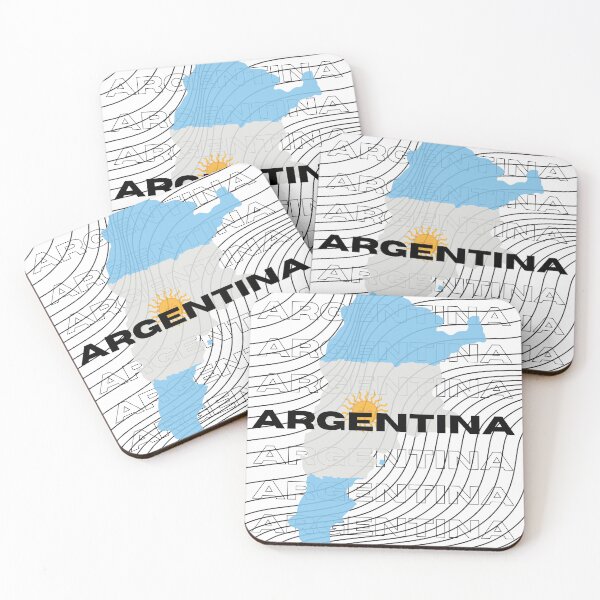Item preview, Flag Map of Argentina designed and sold by nyblydd.