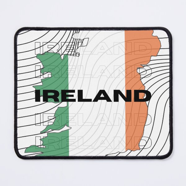 Item preview, Flag Map of Ireland designed and sold by nyblydd.
