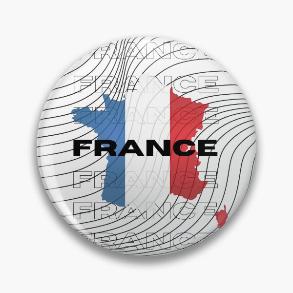 Item preview, Flag Map of France designed and sold by nyblydd.