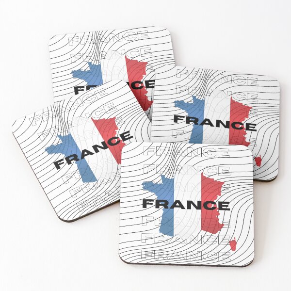 Item preview, Flag Map of France designed and sold by nyblydd.