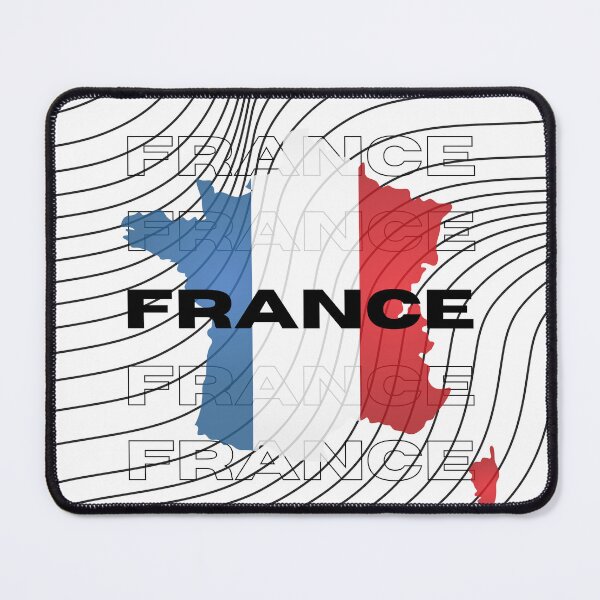 Item preview, Flag Map of France designed and sold by nyblydd.