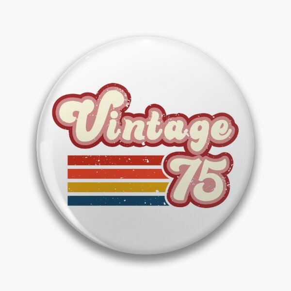 Item preview, Vintage 1975 Retro Style Text Design - Nostalgic Print for Tshirt, Sweatshirt & Hoodie - type07 designed and sold by SvgPngStoreUS.