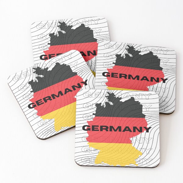 Item preview, Flag Map of Germany designed and sold by nyblydd.