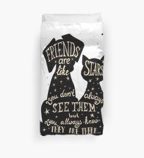 dog & cat lover Duvet Cover
