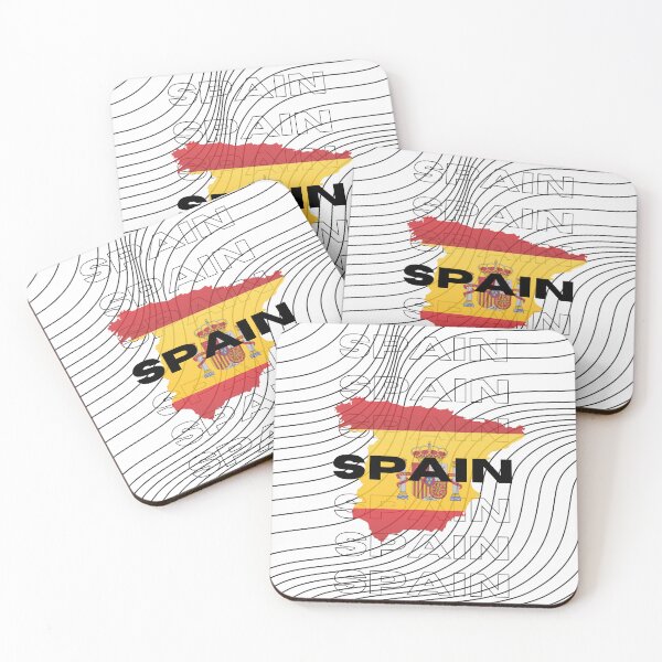 Item preview, Flag Map of Spain designed and sold by nyblydd.