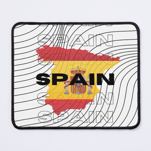 Item preview, Flag Map of Spain designed and sold by nyblydd.