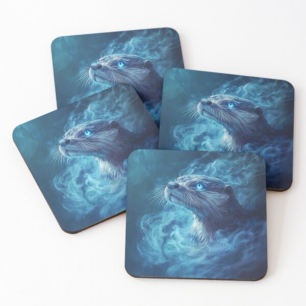 Item preview, Magic Blue Otter designed and sold by NicolasGlowArt.