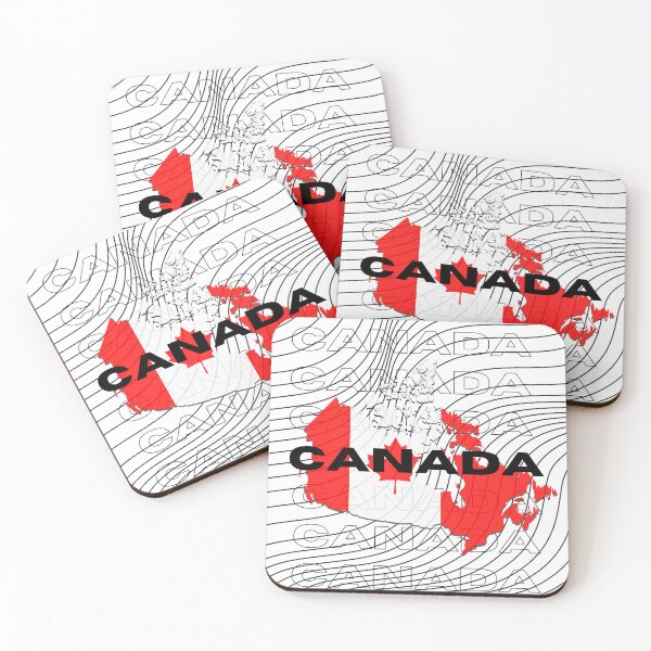 Item preview, Flag Map of Canada designed and sold by nyblydd.