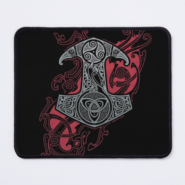Item preview, Thor's Hammer, Mjölnir, Vikings, Celts, old gods, Middle Ages, Nordic designed and sold by CorvusLunaArt.