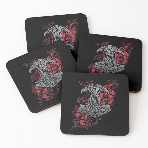 Item preview, Thor's Hammer, Mjölnir, Vikings, Celts, old gods, Middle Ages, Nordic designed and sold by CorvusLunaArt.