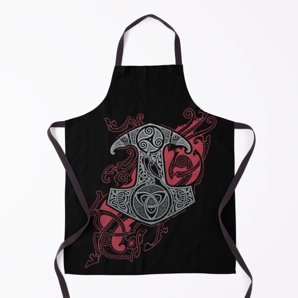 Item preview, Thor's Hammer, Mjölnir, Vikings, Celts, old gods, Middle Ages, Nordic designed and sold by CorvusLunaArt.