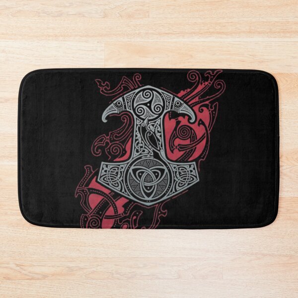 Item preview, Thor's Hammer, Mjölnir, Vikings, Celts, old gods, Middle Ages, Nordic designed and sold by CorvusLunaArt.