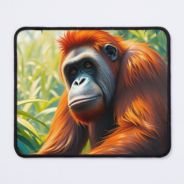 Item preview, Orangutan RainForest Great Ape Portrait Wild Animals designed and sold by kakarikihill.
