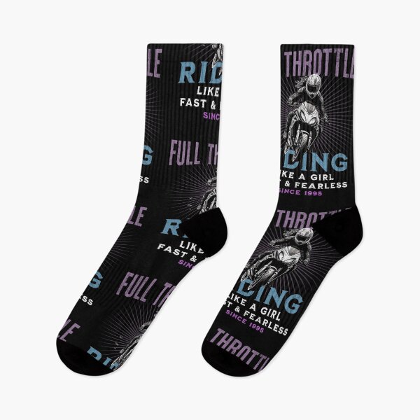 Item preview, Full Throttle - Riding Like a Girl Since 1995 designed and sold by LegendaryDesigns.