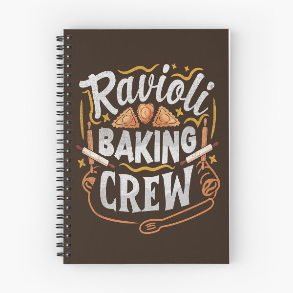 Item preview, Ravioli Baking Crew - Funny Toasted Ravioli Chef - Italian Foodie  designed and sold by propellerhead.