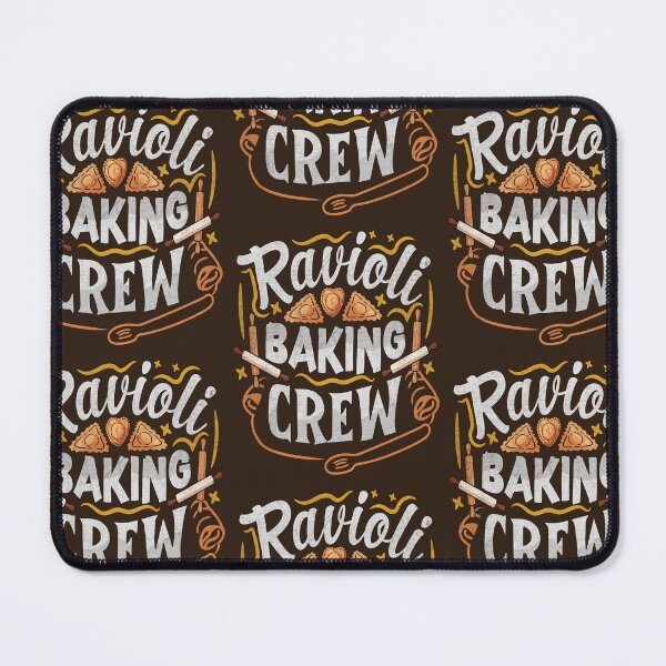 Item preview, Ravioli Baking Crew - Funny Toasted Ravioli Chef - Italian Foodie  designed and sold by propellerhead.