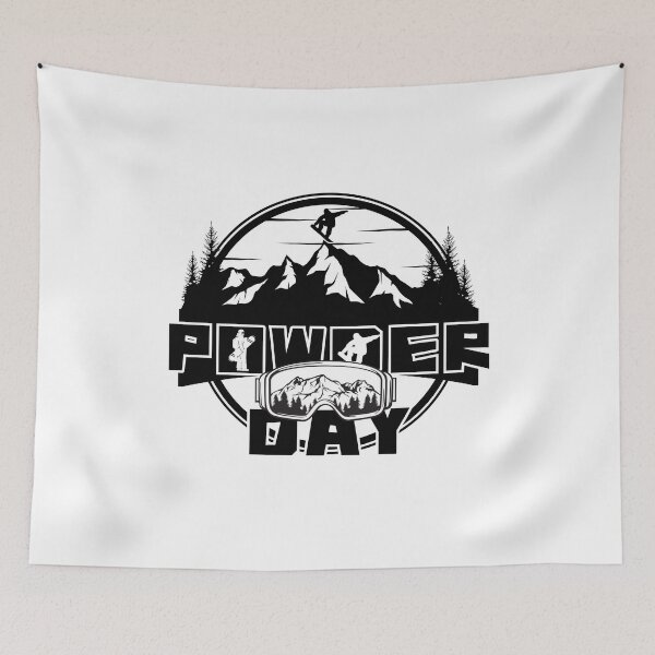 Item preview, Powder Day Snowboarding Enthusiasts designed and sold by Valentin Zdravkov.