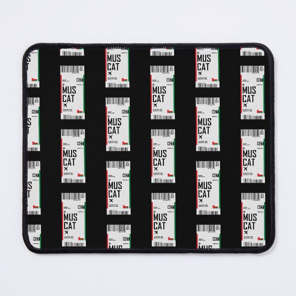 Item preview, Muscat Boarding Pass Oman Travel Ticket Sticker designed and sold by TulipaGraphics.