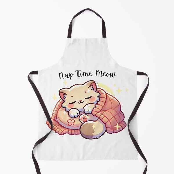 Item preview, cute cat sleeping designed and sold by Mbk Studios.