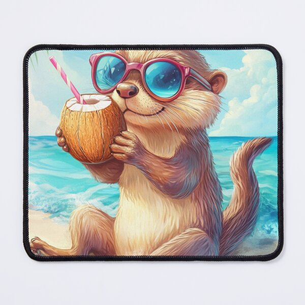 Item preview, Summer Otter designed and sold by NicolasGlowArt.