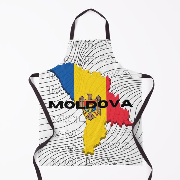 Item preview, Flag Map of Moldova designed and sold by nyblydd.