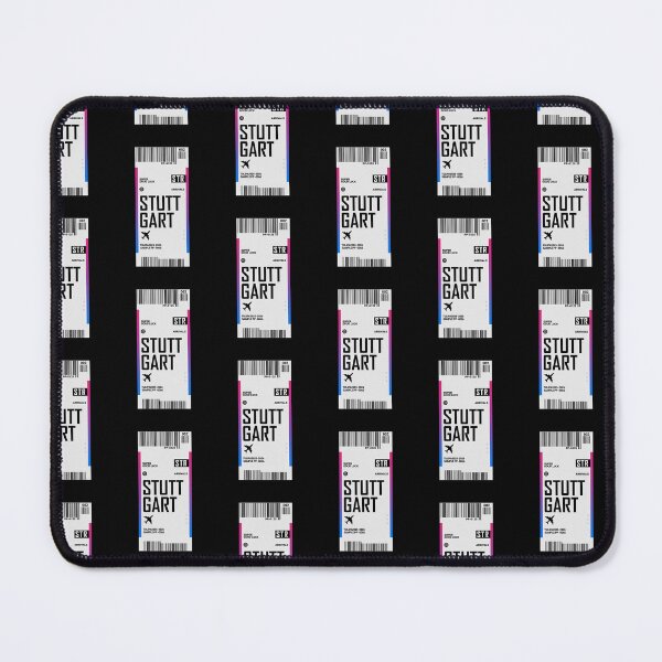 Item preview, Stuttgart Boarding Pass Germany Travel Ticket Sticker designed and sold by TulipaGraphics.