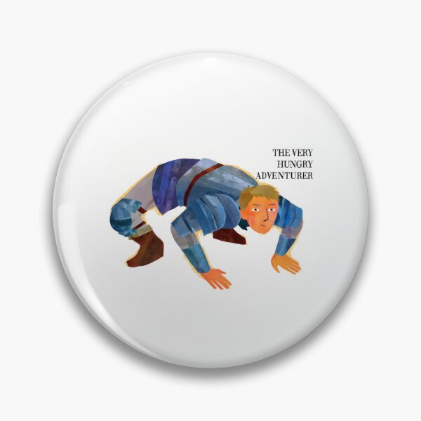 Item preview, New Design Style The Very Hungry Adventurer Happy Vintage Inspirational designed and sold by EdgarCollier.