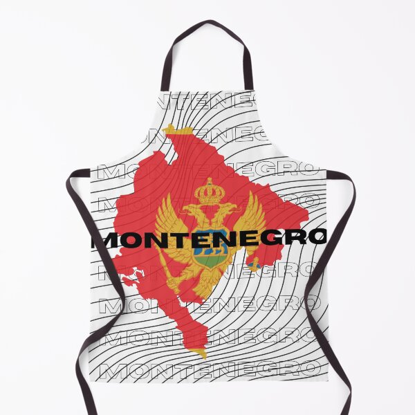 Item preview, Flag Map of Montenegro designed and sold by nyblydd.