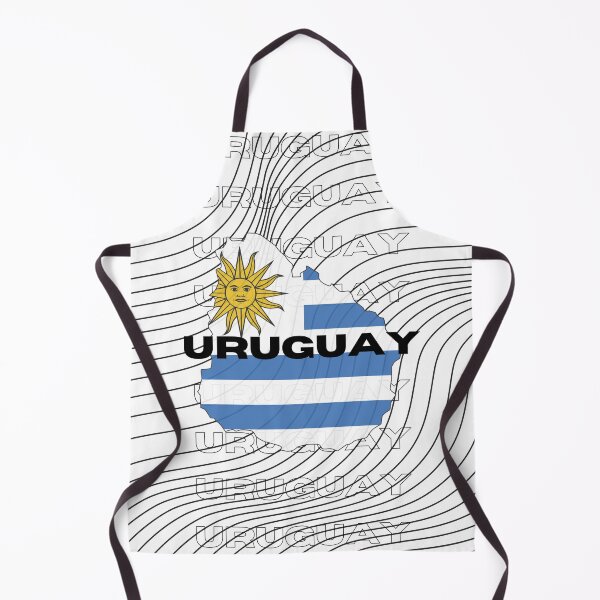 Item preview, Flag Map of Uruguay designed and sold by nyblydd.