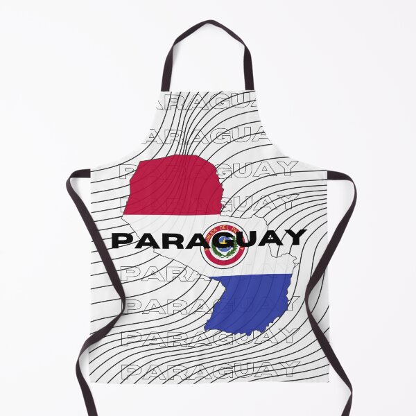 Item preview, Flag Map of Paraguay designed and sold by nyblydd.