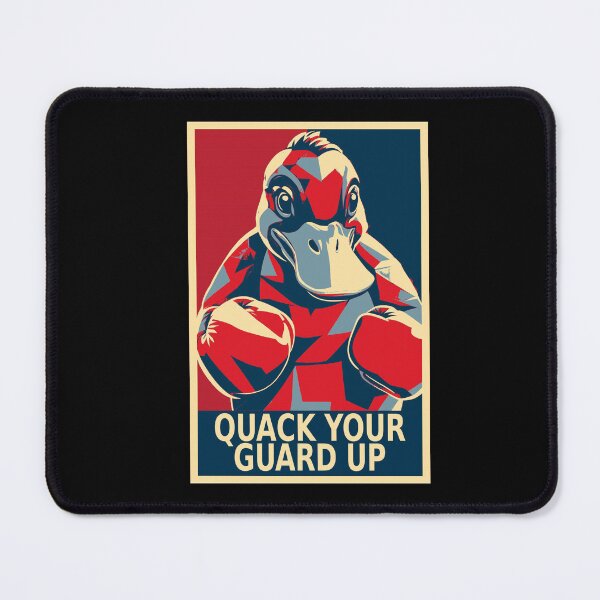Item preview, Quack Your Guard Up Boxing Duck HOPE designed and sold by TrueArtsStore.