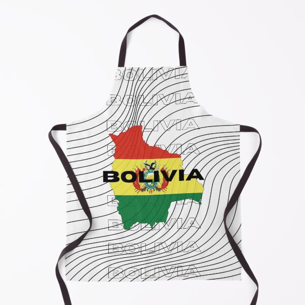 Item preview, Flag Map of Bolivia designed and sold by nyblydd.
