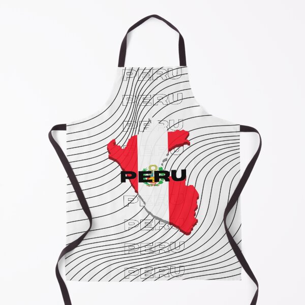 Item preview, Flag Map of Peru designed and sold by nyblydd.