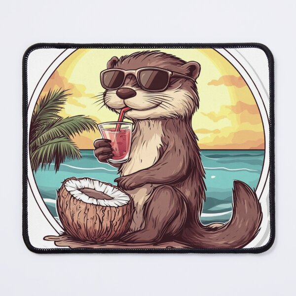 Item preview, Chill Otter designed and sold by NicolasGlowArt.