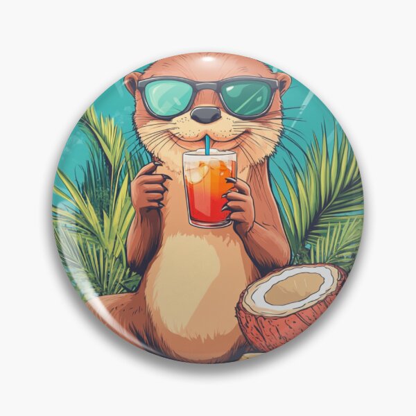 Item preview, Otter On Beach designed and sold by NicolasGlowArt.