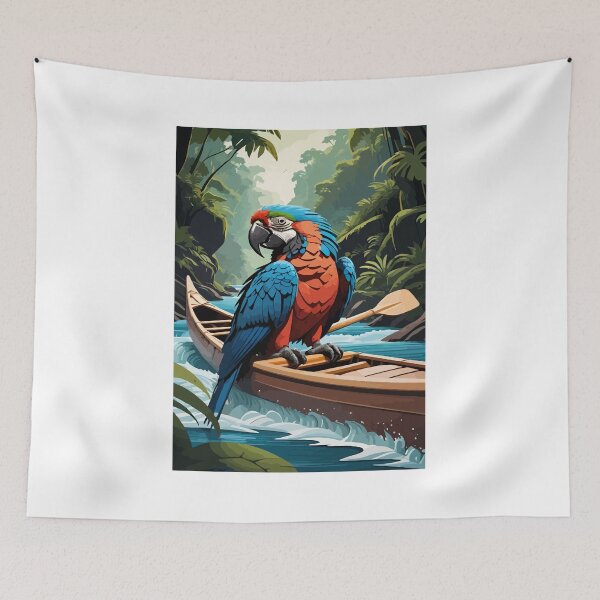 Item preview, A new challenge on a macaw's day off. designed and sold by Whose-sweat.