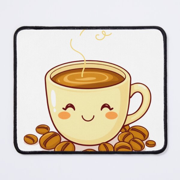 Item preview, Warm & Cozy Kawaii Coffee designed and sold by RSFineArtsShop.