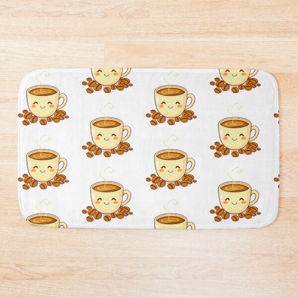 Item preview, Warm & Cozy Kawaii Coffee designed and sold by RSFineArtsShop.