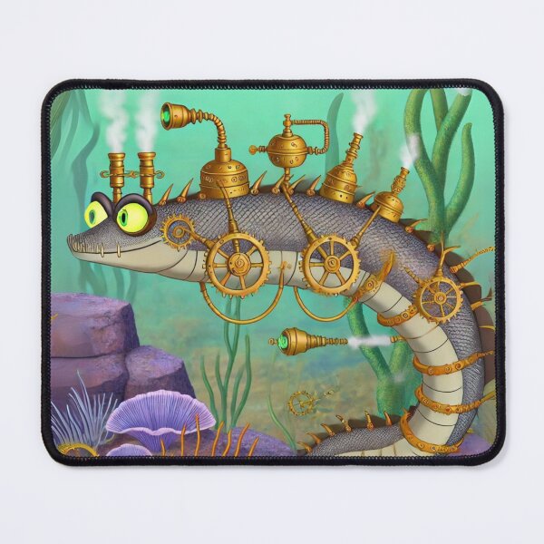 Item preview, Steampunk Wolf Eel Submarine designed and sold by Sillytoe.