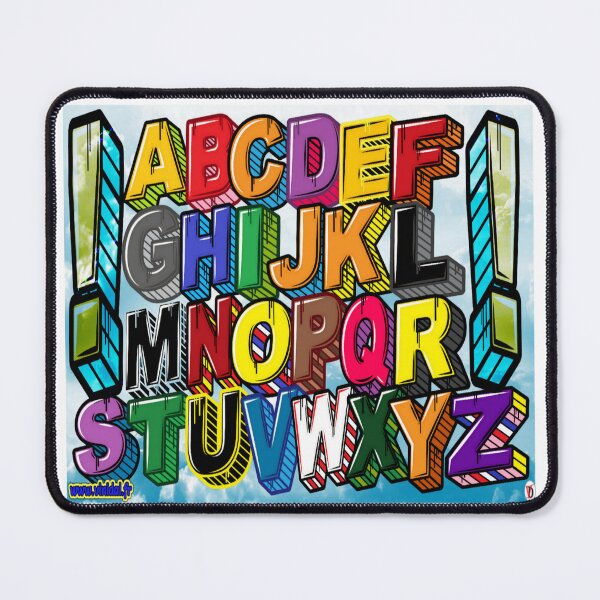 Item preview, Alphabet. 1 color model. No numbers. designed and sold by Vinidal.