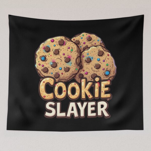 Item preview, Cookie Slayer – Chocolate Treat Conqueror designed and sold by Blok45.