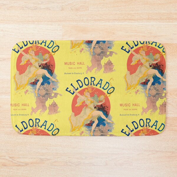 Item preview, Vintage Poster for Eldorado Music Hall Featuring a Dancing Performer designed and sold by portokalis.