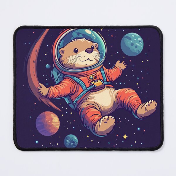 Item preview, Otter in Cosmos designed and sold by NicolasGlowArt.