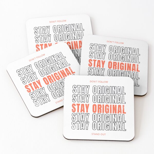 Item preview, Stay Original - Black designed and sold by BumbleChynxBee.