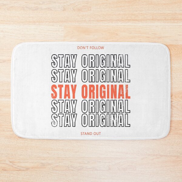 Item preview, Stay Original - Black designed and sold by BumbleChynxBee.