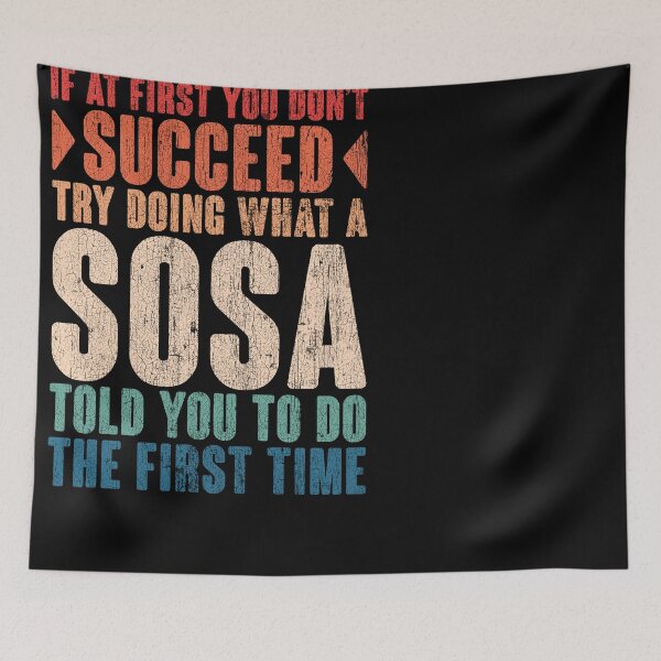 Item preview, Sosa last name surname vintage funny personalized birthday gift designed and sold by 9X FR.