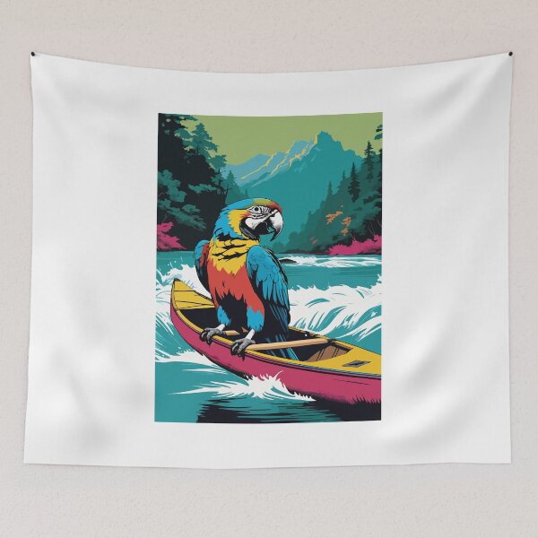 Item preview, A new challenge on a macaw's day off. designed and sold by Whose-sweat.