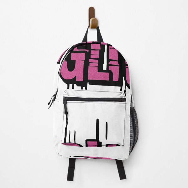 Item preview, Pink Glitch Text - Bold Minimalist Typography designed and sold by quibrak.