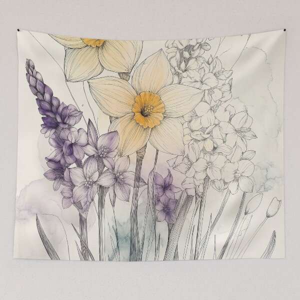 Item preview, Spring Awakening: Delicate Floral Designs for the New Season (13/48) designed and sold by sabantha.